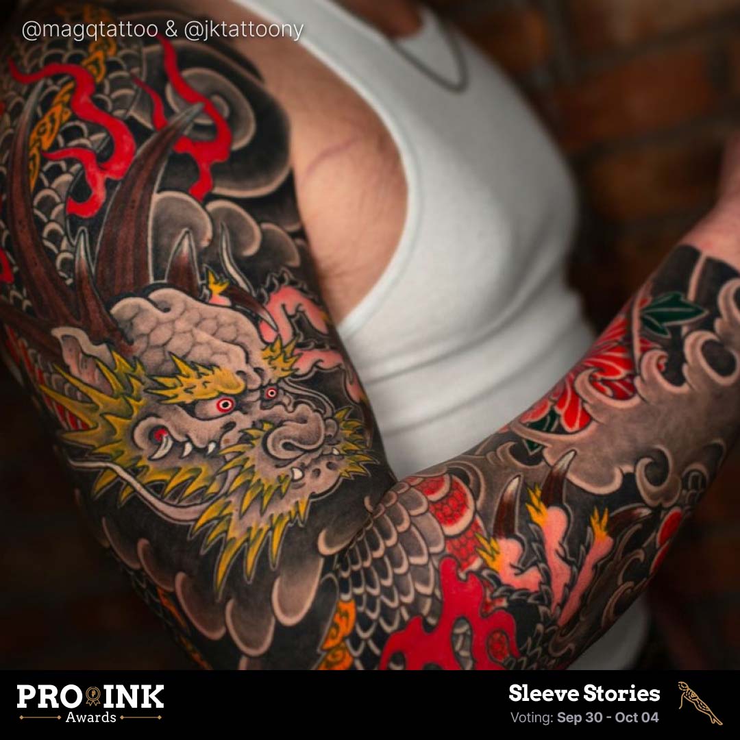 Sleeve Stories by @magqtattoo & @jktattoony